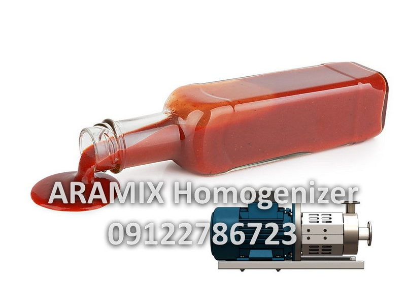 هموژنایزر تولید سس